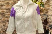 Vintage 90s Etirel shell track top  Size 6