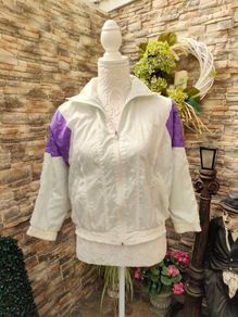 Vintage 90s Etirel shell track top  Size 6