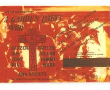 Black Sabbath-Dalymount Football Stadium,Dublin,August 1983 Repro Concert Ticket