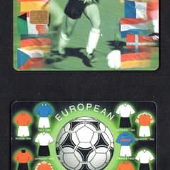 2000 Gibraltar 25 unit European Football Cup (Siemens - S5 (Module 33)) Phone Card