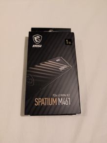 Msi Spatium M461 Nvme M.2 Ssd