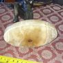 Very Old Bronze or Brass Cleopatra Dancing Figurine on a Marble Base Image 5