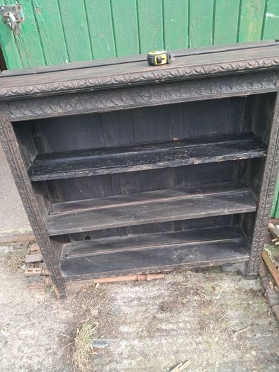 oak bookcase