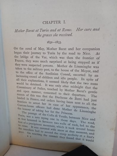 The Life of the Very Reverend Mother Madeleine Louise Sophie Barat: Foundress of the Society of the Sacred Heart of Jesus by M. L'Abbe Baunard (2 Vol. Set) (CP124)