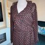 Michael Kors Polka Dot Georgette Wrap Dress - Size XS UK 6 / EU 34 Image 8