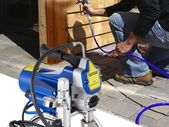 Airless Spraying Machine Professional Ultra Silent Wall Paint Spray Gun 3000PSI-Pressure 2.5L/Minute-NoLoad Displacement
