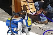 Airless Spraying Machine Professional Ultra Silent Wall Paint Spray Gun 3000PSI-Pressure 2.5L/Minute-NoLoad Displacement