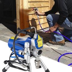 Airless Spraying Machine Professional Ultra Silent Wall Paint Spray Gun 3000PSI-Pressure 2.5L/Minute-NoLoad Displacement