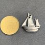 Silver Boat Pendant Image 2