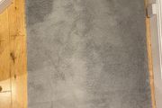 Grey bedroom floor rug