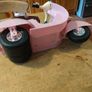 Our Generation 3 wheel scooter with helmet. Like new. Image 3