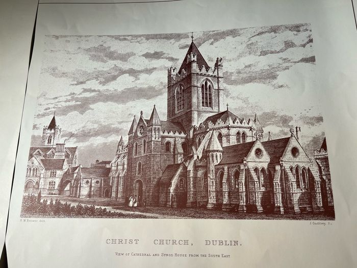 pictures Portfolio Title: Souvenir of Christ Church Cathedral Dublin 1038 / 1980