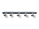 Chrome and Black Spot Light Bar Light