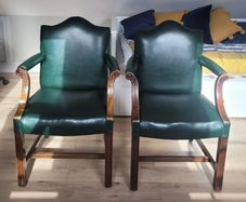Gainsborough style armchairs