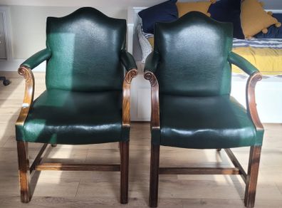 Gainsborough style armchairs