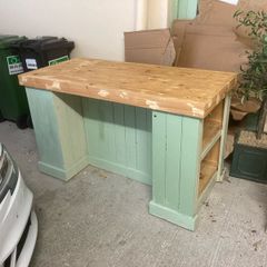 Timber kitchen island