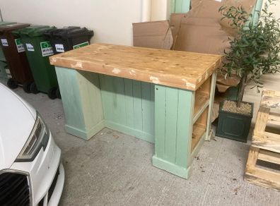 Timber kitchen island