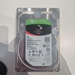 Seagate IronWolf Pro 6TB Enterprise NAS 3.5 HDD 7200 RPM 100% Health