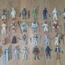 Vintage Star Wars- 42 Loose Complete Figs plus C-3P0 Case Image 4