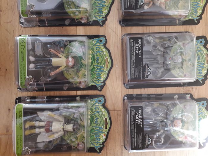 Rick and morty figures