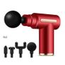 4 Heads Massage Gun Deep Tissue Handheld Percussion Muscle Percussion Massager Image 6