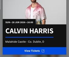 Calvin Harris Malahide