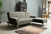 FREE DELIVERY Fabric Sofa Bed Cushions Dark Grey