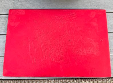 Large Red Plastic Chopping Board