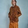 zara real suede jacket blazer Image 2