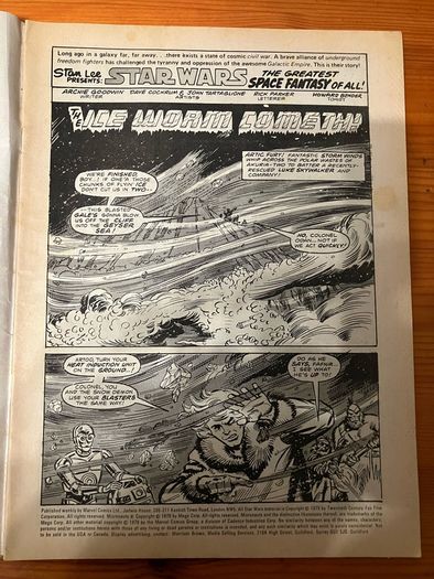 Comic: 'Star Wars Weekly' no. 59 / 1979