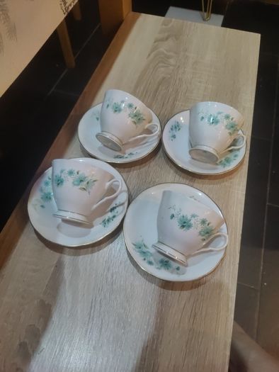 cups and saucers