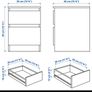 Kullen Chest of 2 drawers, BRAND NEW Image 3