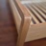 Habitat Radius Solid Oak EU King Size Bed Frame Image 4