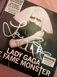 Lady Gaga - The Fame Monster - Signed CD