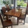Kitchen table & 6 chairs Image 6