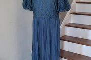 CurveWow teal occasion dress, Size 16, BNWT