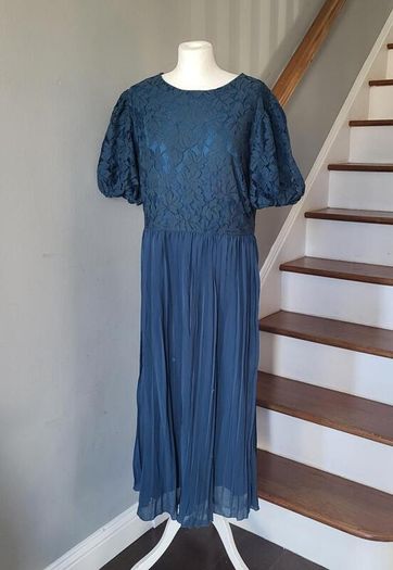 CurveWow teal occasion dress, Size 16, BNWT