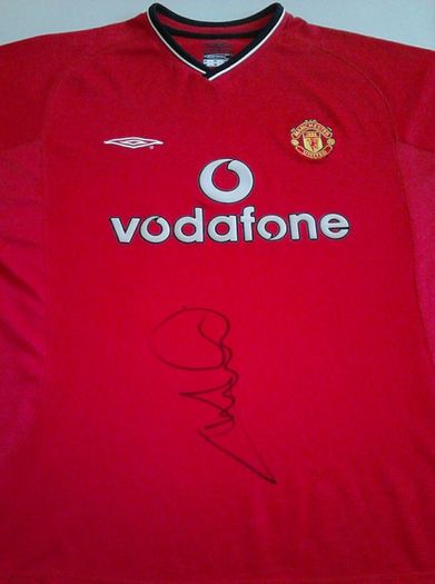 Manchester United autographs