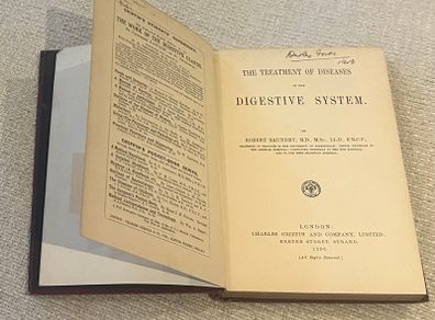 First Edition Medical Text