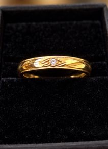 Vintage 18ct gold ring, New Old Stock