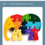 Alphabet Jigsaws Elephant Number jigsaw puzzle brand new Image 3