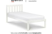 Luna Single Bed - Surf White