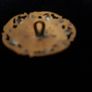 antique enamel button Image 3