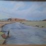 Watercolour by Captain J. D. Guille 'The River Slaney' Image 3