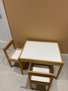 Ikea Latt table & chairs for kids