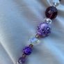 NEW Handmade Purple Bead Celtic Necklace by Irish Designer helenrose Image 7