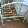 Cream Iron Single Bed Image 3