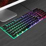New iMICE AK-700 Retro Punk Backlight Wired USB Gaming Keyboard Black Image 8