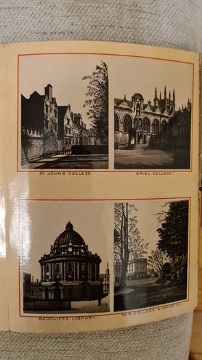 The Album Of Oxford Views. Published By Alfred  Savage Oxford. Made In German. 25 Fabolous Views.