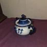 Vintage USSR hand painted Sugar Bowl Image 7